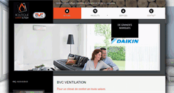 Desktop Screenshot of bvcventilation.com